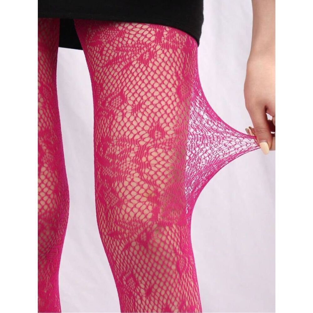 Lace Patterned Tights - Picture 4 of 4